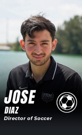 Jose diaz director of soccer first round management