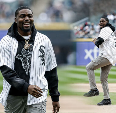 Tyrique Stevenson Throws First Pitch White Sox