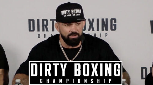 Mike Perry announces new boxing league. Dirty Boxing Championship