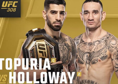 Ilia Topuria vs Max Holloway UFC 308 Title Fight