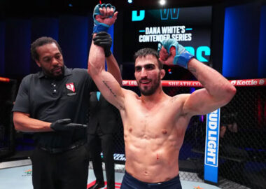 Yadier del valle ufc contract dana white contender series management