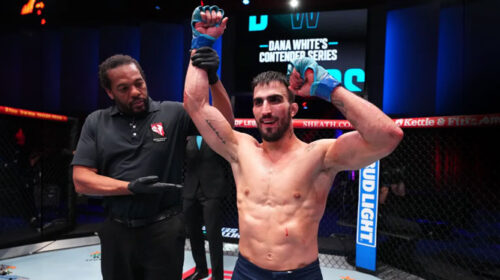 Yadier del valle ufc contract dana white contender series management