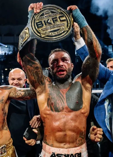 Franco Tenaglia BKFC Champion Management Agency bare knuckle