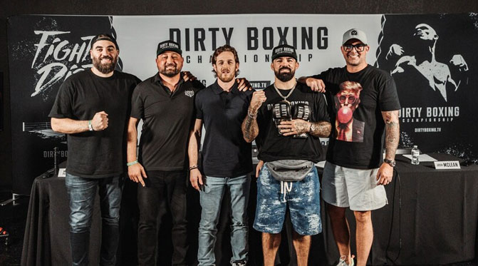 Dirty Boxing Championship DBX team Miami Mike Perry First Round Management