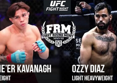 UFC Macau Lone'er Kavanagh Ozzy Diaz Management FRM