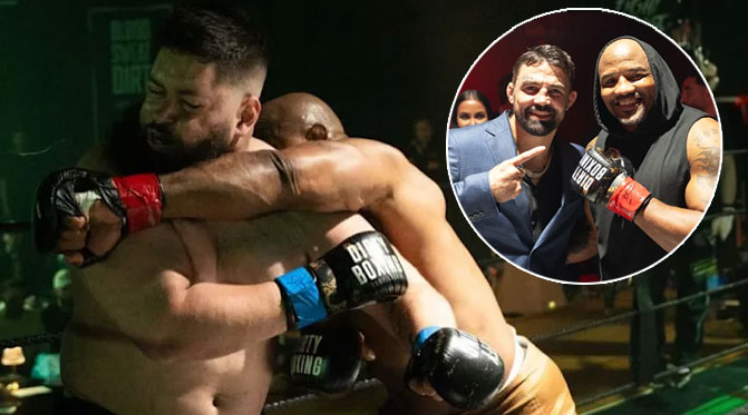 Yoel Romero Dirty Boxing knockout Mike Perry