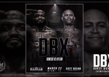 Dirty Boxing Championship Yoel Romero March 22