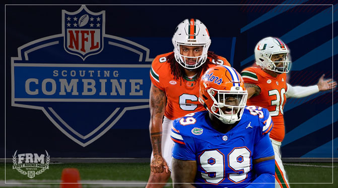 NFL Combine clients FRM