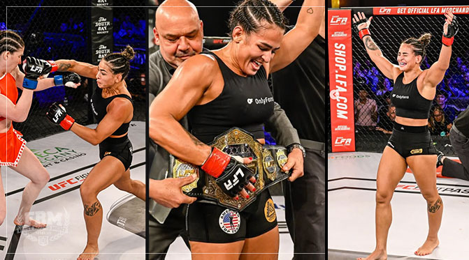 Bia Mesquita LFA Champion MMA Management Agent