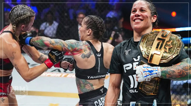 Liz Carmouche world title 2025 PFL Women’s Flyweight World Tournament Championship.