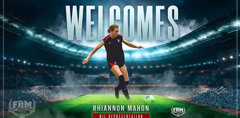 Rhia Mahon NIL representation Soccer management