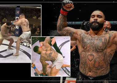 Gable Steveson KO Knockout at APFC MMA