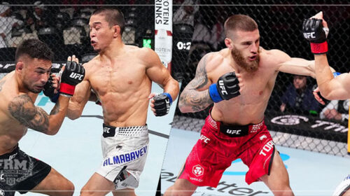 Aleksandre Topuria and Asu Almabayev wins UFC Qatar