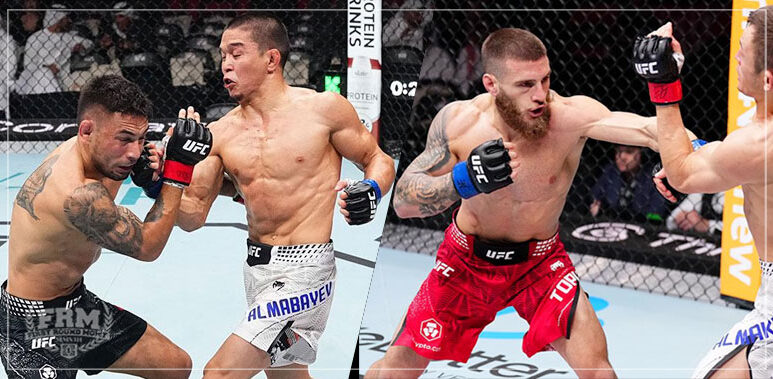 Aleksandre Topuria and Asu Almabayev wins UFC Qatar