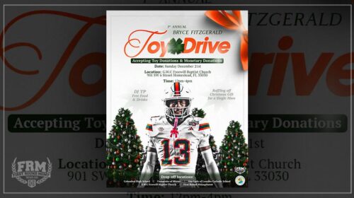 Bryce Fitzgerald Toy Drive