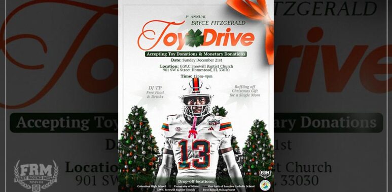 Bryce Fitzgerald Toy Drive