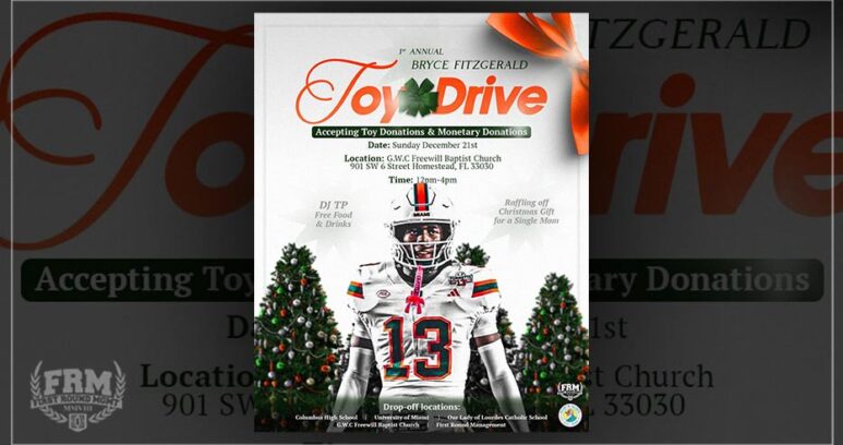 Bryce Fitzgerald Toy Drive