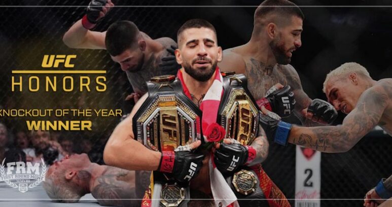 Ilia Topuria wins UFC Honors 2025 Knockout of the Year