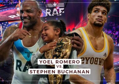 Yoel Romero vs Stephen Buchanan RAF wrestling