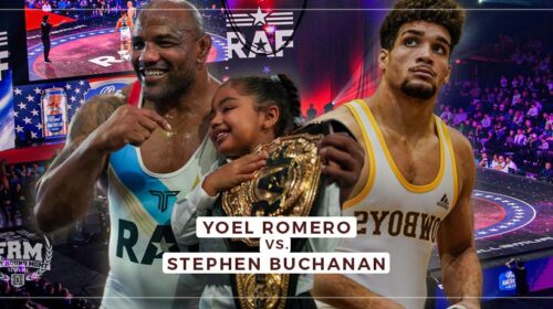 Yoel Romero vs Stephen Buchanan RAF wrestling