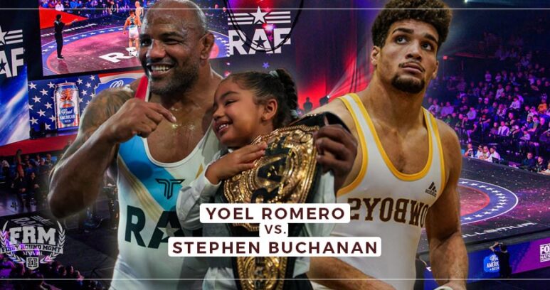 Yoel Romero vs Stephen Buchanan RAF wrestling