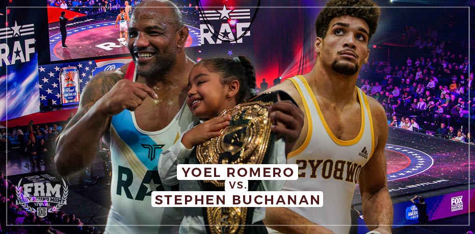 Yoel Romero Competes at RAF Against Stephen Buchanan - First Round