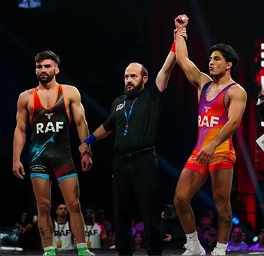 Andrew Alirez athlete wrestling Management FRM