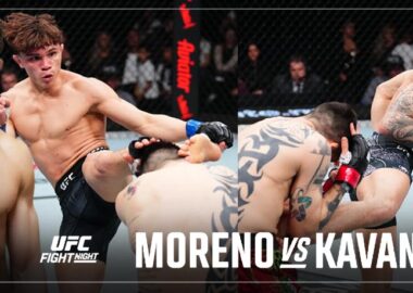 Lone’er Kavanagh Defeats Brandon Moreno at UFC Fight Night Mexico