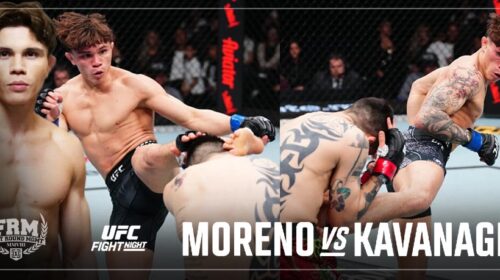 Lone’er Kavanagh Defeats Brandon Moreno at UFC Fight Night Mexico