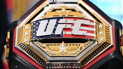 UFC White House championship belt Ilia Topuria