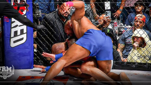 Yoel Romero Breaks Alex Nicholson's Jaw in Bareknuckle MMA Debut