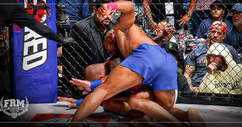 Yoel Romero Breaks Alex Nicholson's Jaw in Bareknuckle MMA Debut