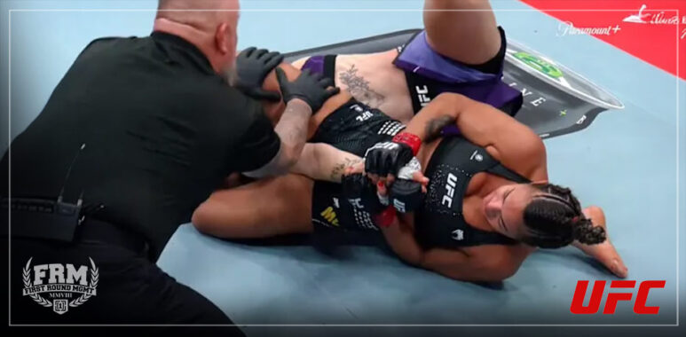 Bia Mesquita UFC Vegas 119 armbar submission