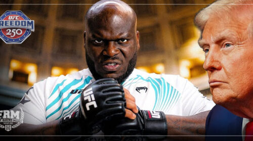 Derrick Lewis UFC Freedom 250 President Trump