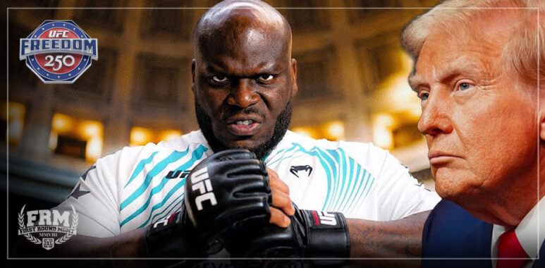 Derrick Lewis UFC Freedom 250 President Trump