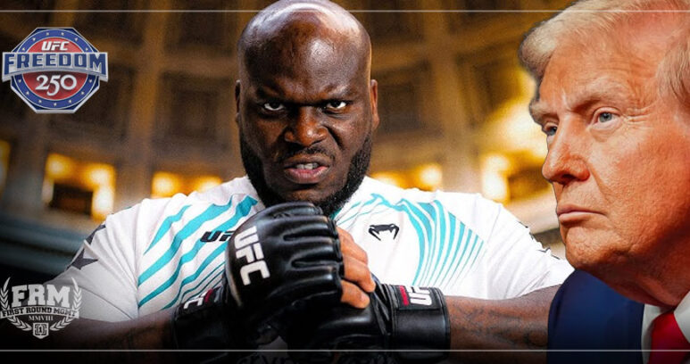 Derrick Lewis UFC Freedom 250 President Trump