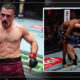 Luis Hernandez wins ufc debut by standing guillotine